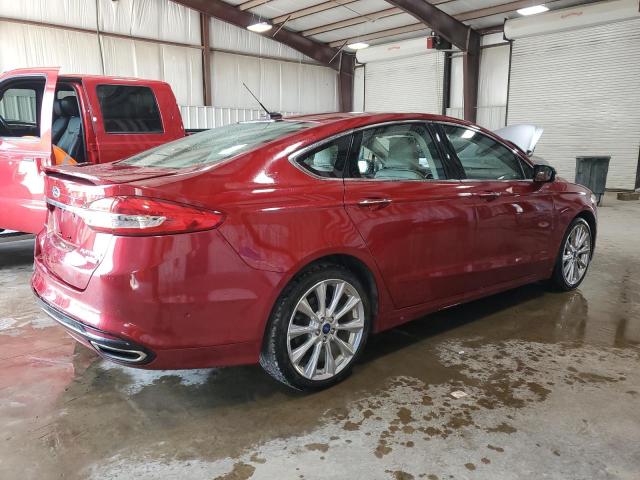  FORD FUSION 2017 Czerwony