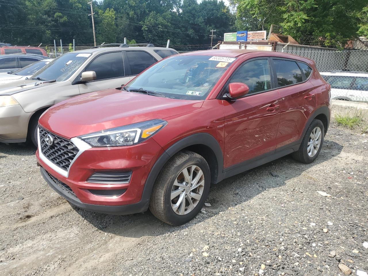 2021 Hyundai Tucson Se VIN: KM8J23A45MU404875 Lot: 66305735