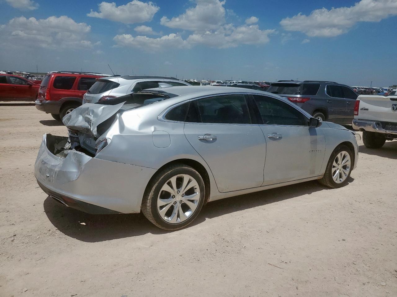 2017 Chevrolet Malibu Premier silver sedan gas 1G1ZH5SX8HF213013 photo #4