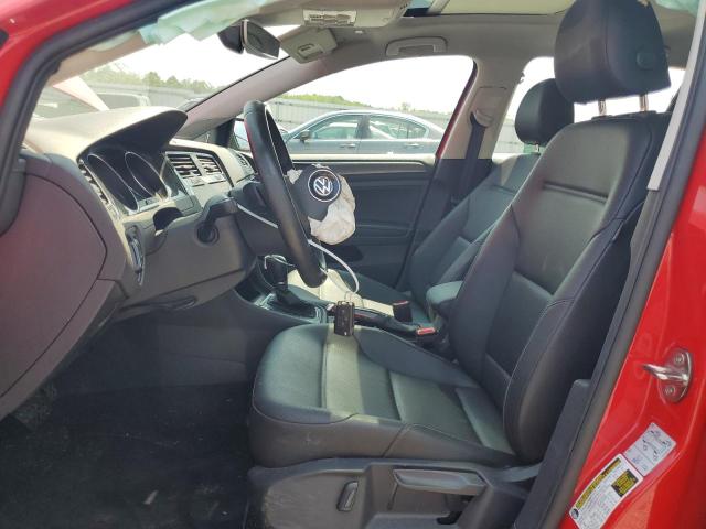  VOLKSWAGEN GOLF 2019 Red