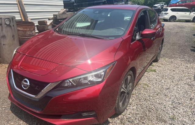  NISSAN LEAF 2018 Red