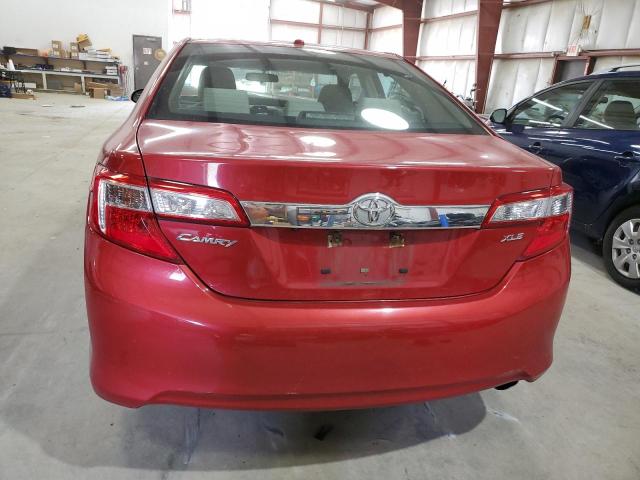 Sedans TOYOTA CAMRY 2014 Maroon