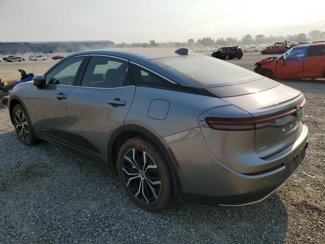 2023 Toyota Crown Xle grey null hybrid JTDAAAAF7P3001746 photo #3