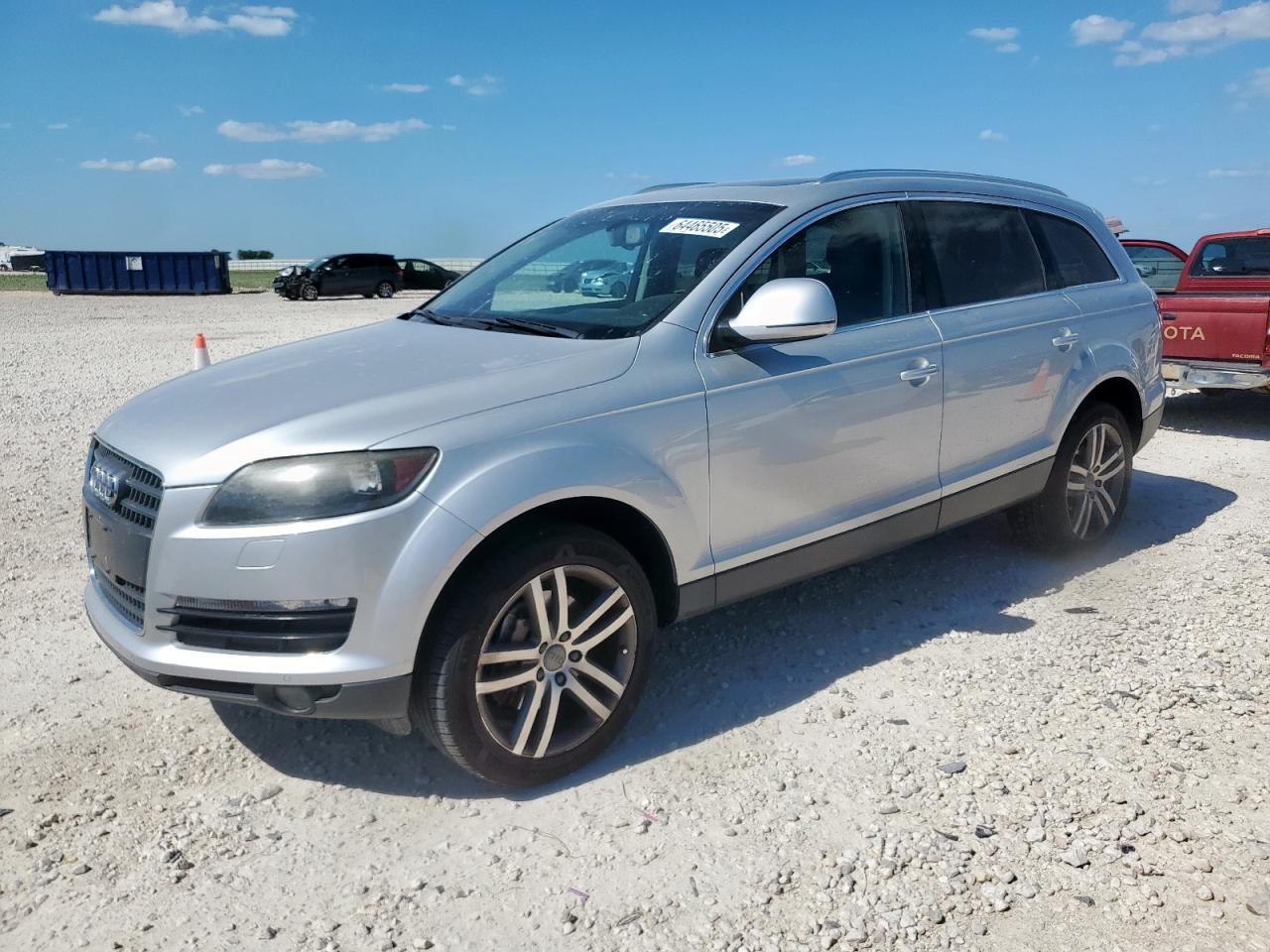2009 Audi Q7 3.6 Quattro silver suv gas WA1AY74L19D011440 photo #1