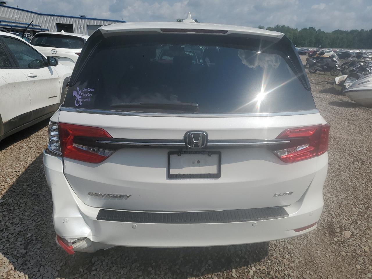 2023 Honda Odyssey Elite VIN: 5FNRL6H96PB012668 Lot: 63933935