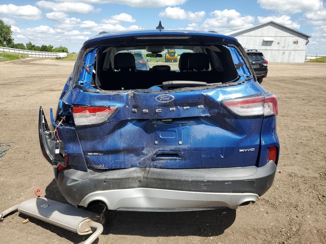 2022 Ford Escape Sel VIN: 1FMCU9H64NUB92033 Lot: 65171625