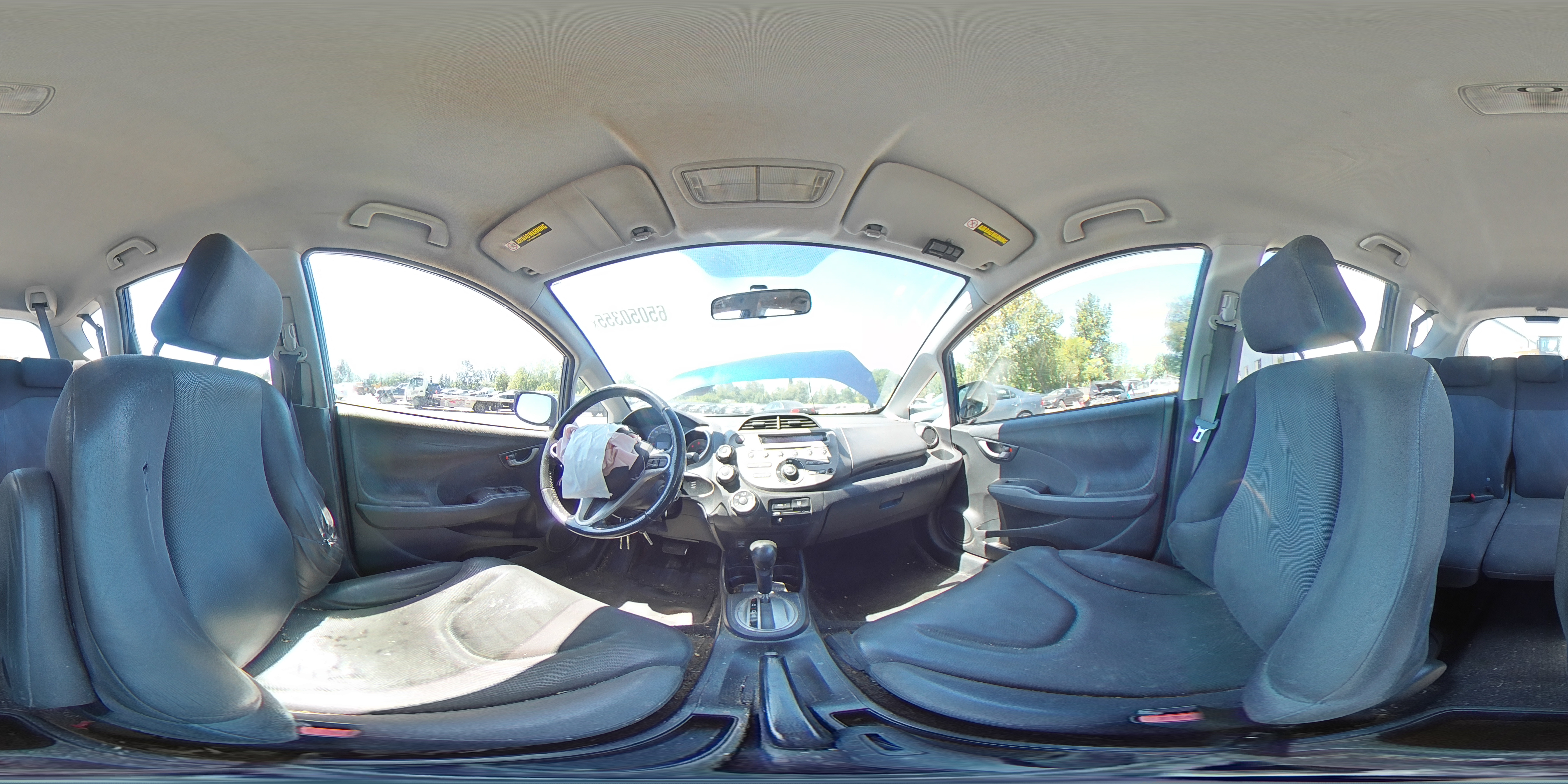 2010 Honda Fit Sport VIN: JHMGE8H45AS012395 Lot: 65050355