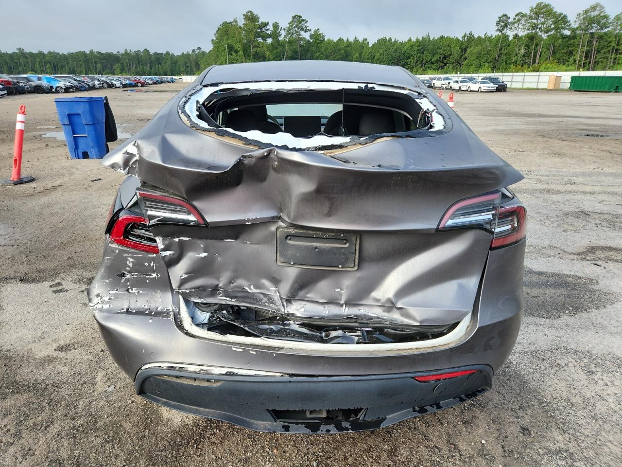 2020 Tesla Model Y VIN: 5YJYGDEE6LF006191 Lot: 64303795