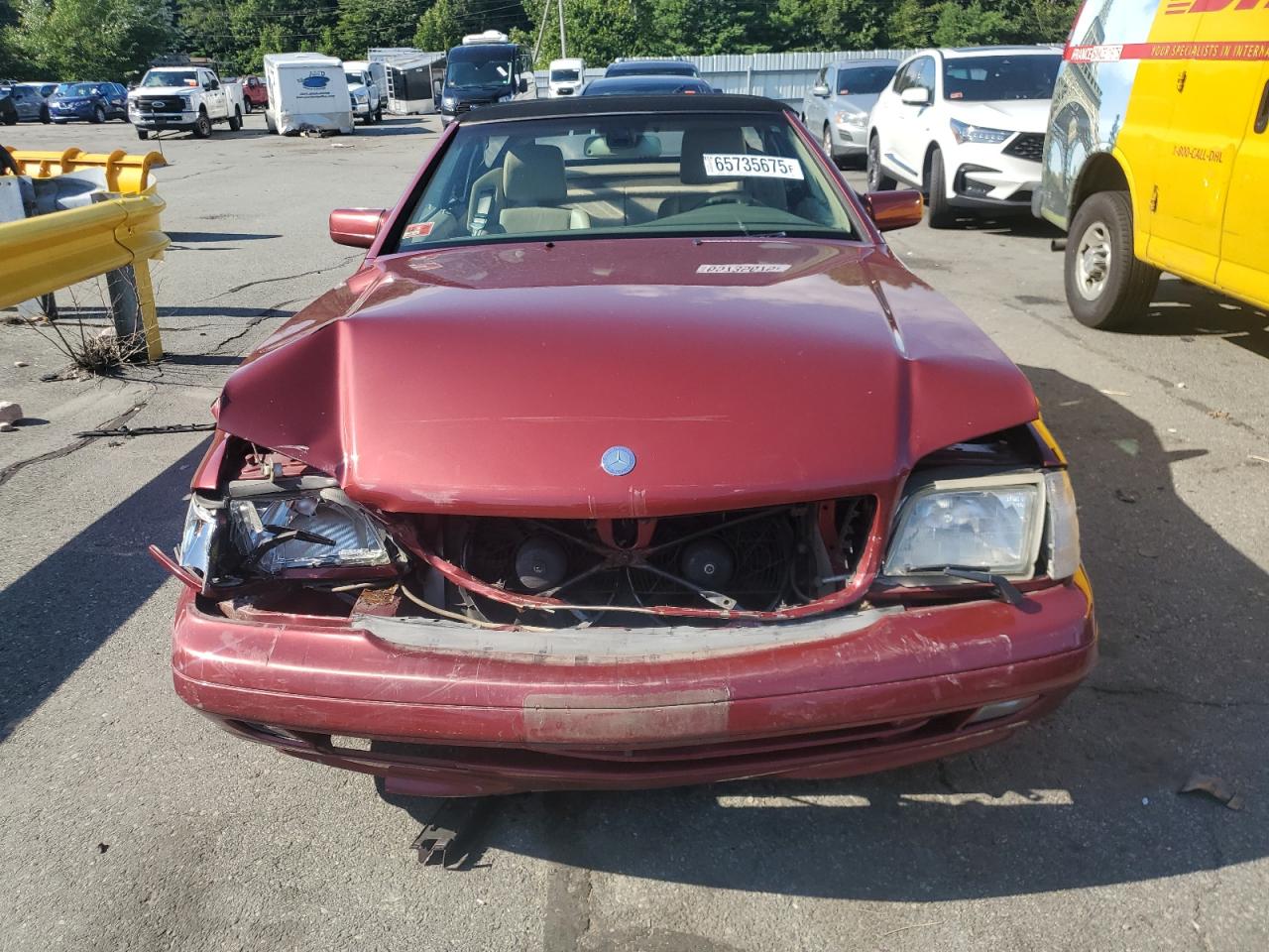 1997 Mercedes-Benz Sl 500 VIN: WDBFA67F9VF154908 Lot: 65735675