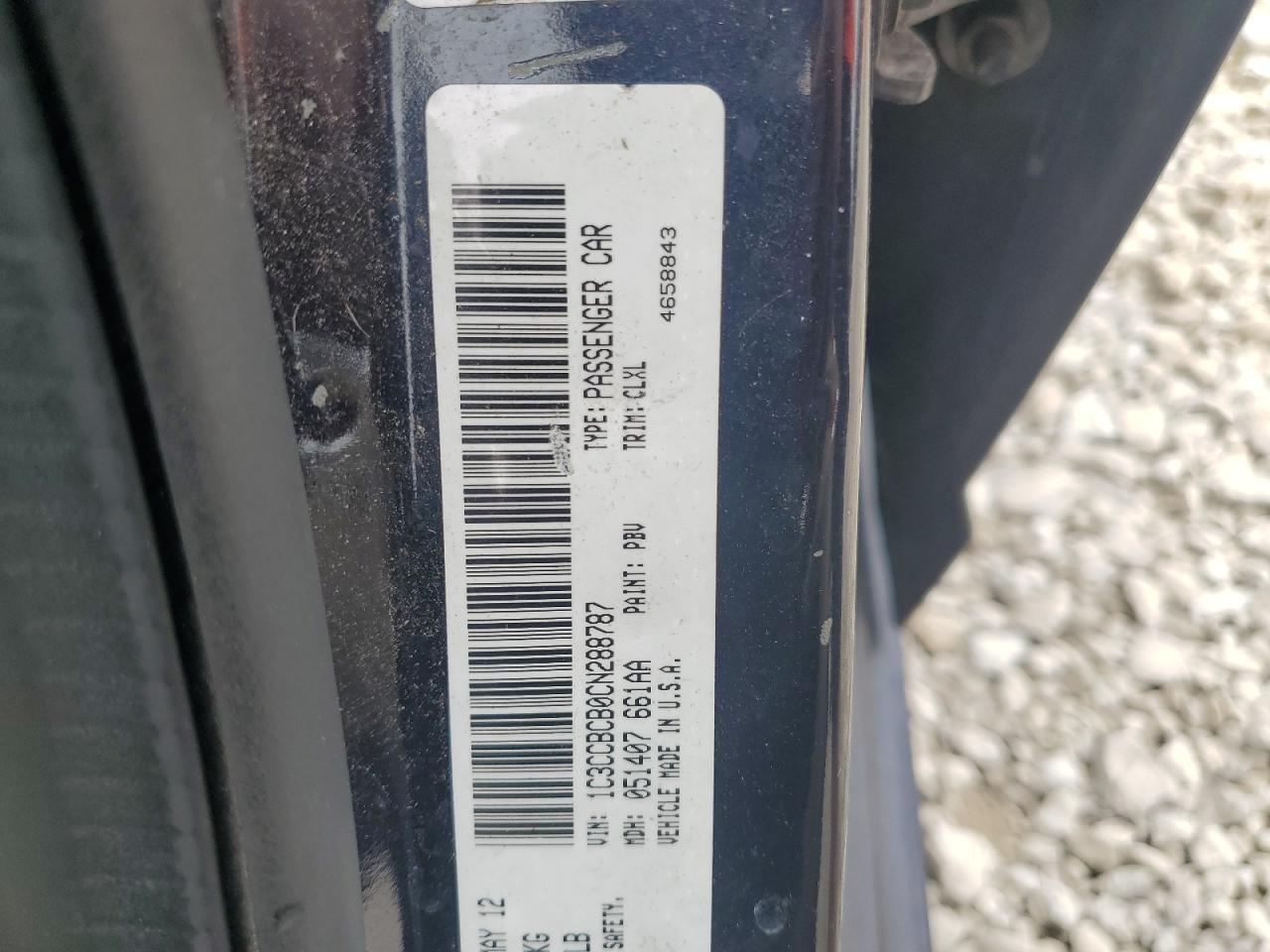 2012 Chrysler 200 Limited VIN: 1C3CCBCB0CN288787 Lot: 63250055