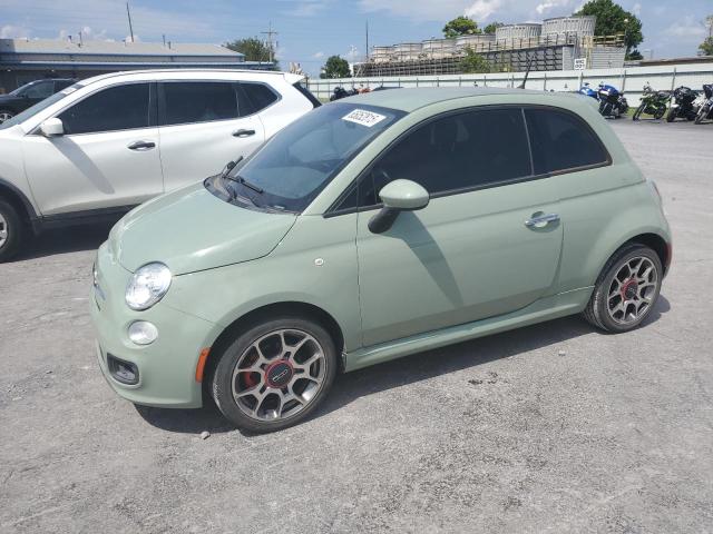  FIAT 500 2015 Green