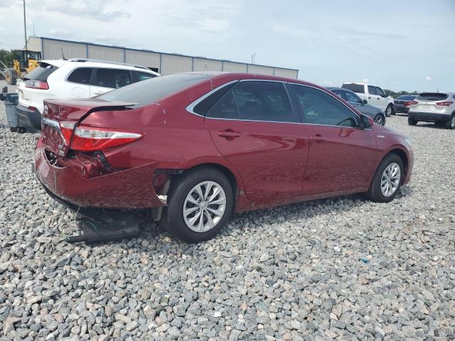  TOYOTA CAMRY 2015 Red