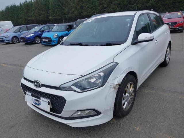 2017 HYUNDAI I20 SE MPI for sale at Copart WHITBURN