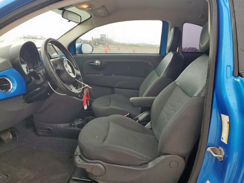  FIAT 500 2015 Синий