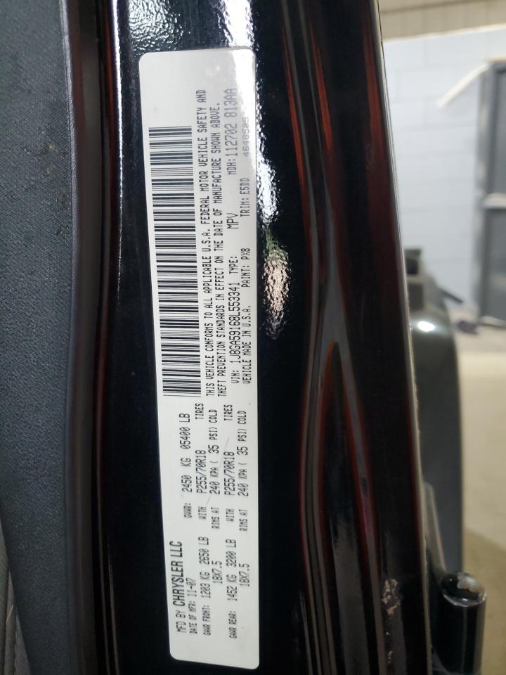 2008 Jeep Wrangler Unlimited Sahara VIN: 1J8GA59168L553341 Lot: 67128185