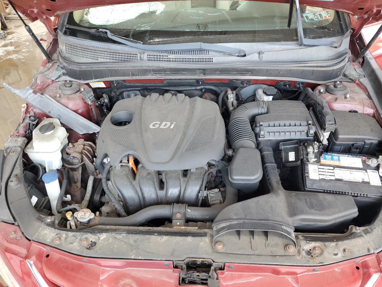 2013 Hyundai Sonata Gls VIN: 5NPEB4AC0DH572078 Lot: 66490525