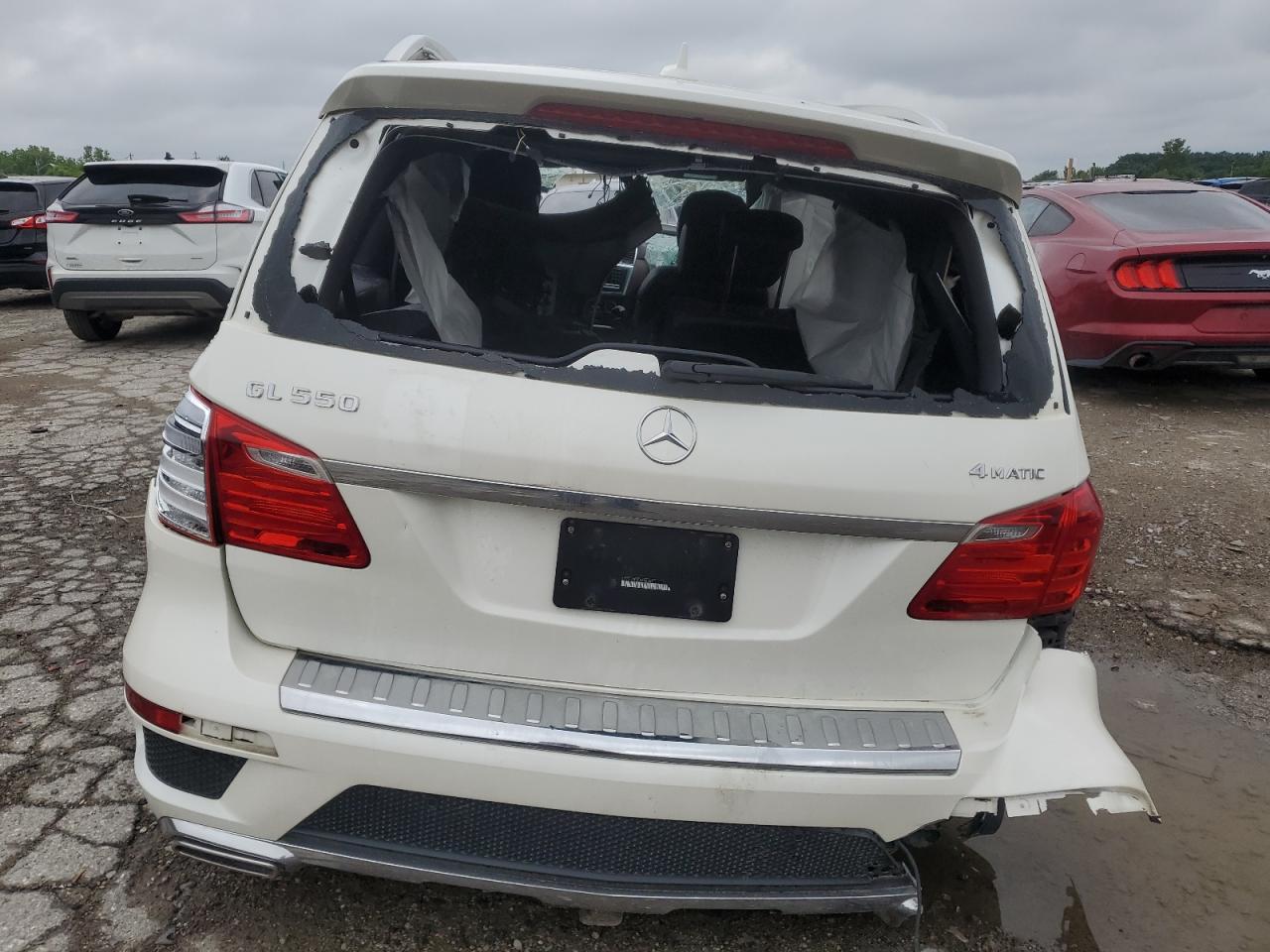 2015 Mercedes-Benz Gl 550 4Matic VIN: 4JGDF7DE9FA606569 Lot: 64760185