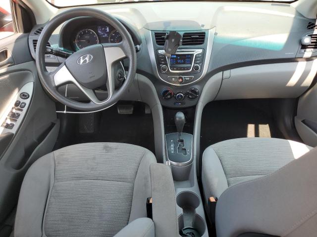  HYUNDAI ACCENT 2016 Red