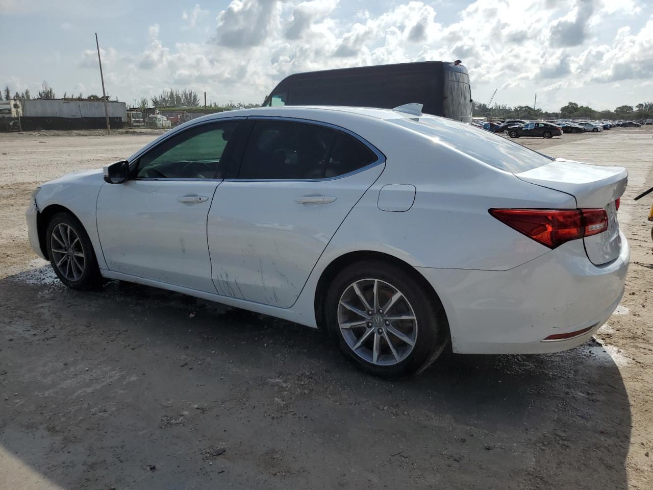 2020 Acura Tlx white null gas 19UUB1F35LA002409 photo #3