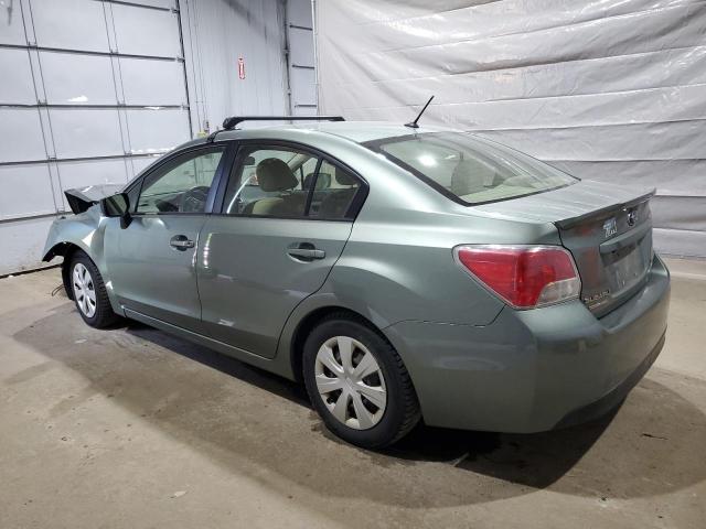 Sedans SUBARU IMPREZA 2016 Green