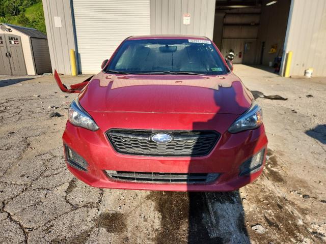  SUBARU IMPREZA 2017 Красный