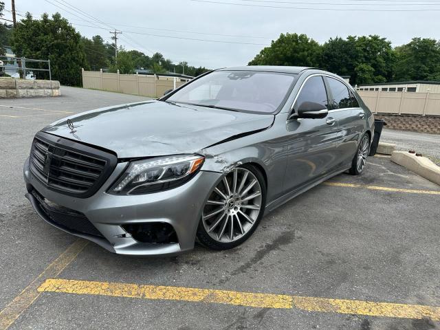 Sedans MERCEDES-BENZ S-CLASS 2015 Srebrny