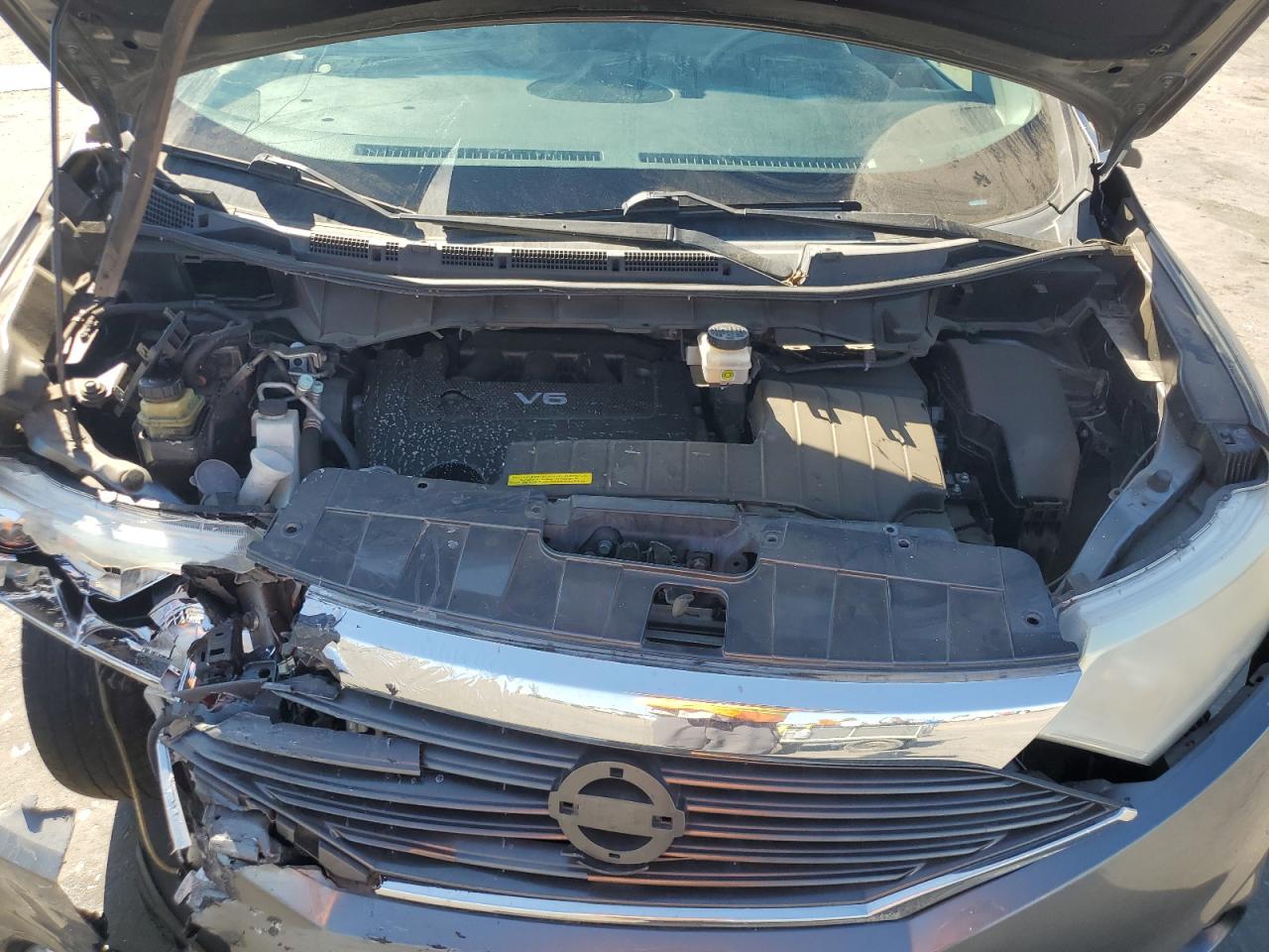 2016 Nissan Quest S VIN: JN8AE2KP4G9155883 Lot: 63646535