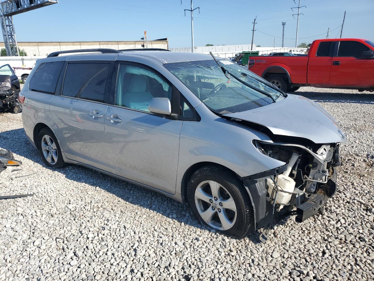 2015 Toyota Sienna Le VIN: 5TDKK3DCXFS571722 Lot: 65036005