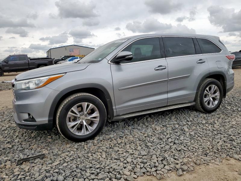 Parquets TOYOTA HIGHLANDER 2015 Srebrny