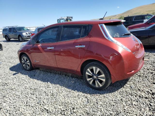 Hatchbacks NISSAN LEAF 2015 Red