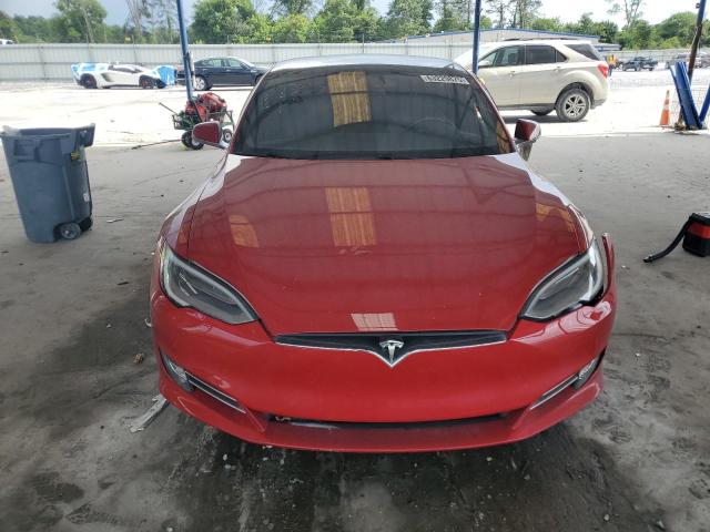  TESLA MODEL S 2018 Czerwony