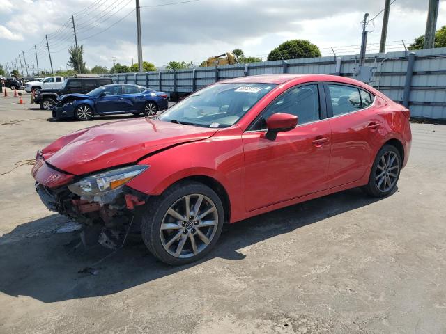  MAZDA 3 2018 Czerwony