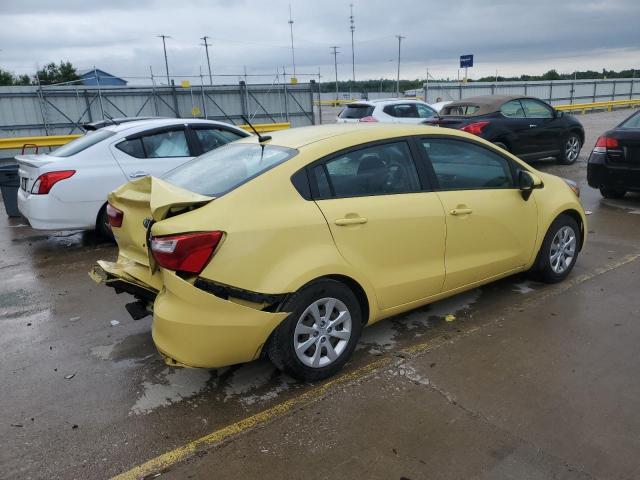  KIA RIO 2016 Yellow