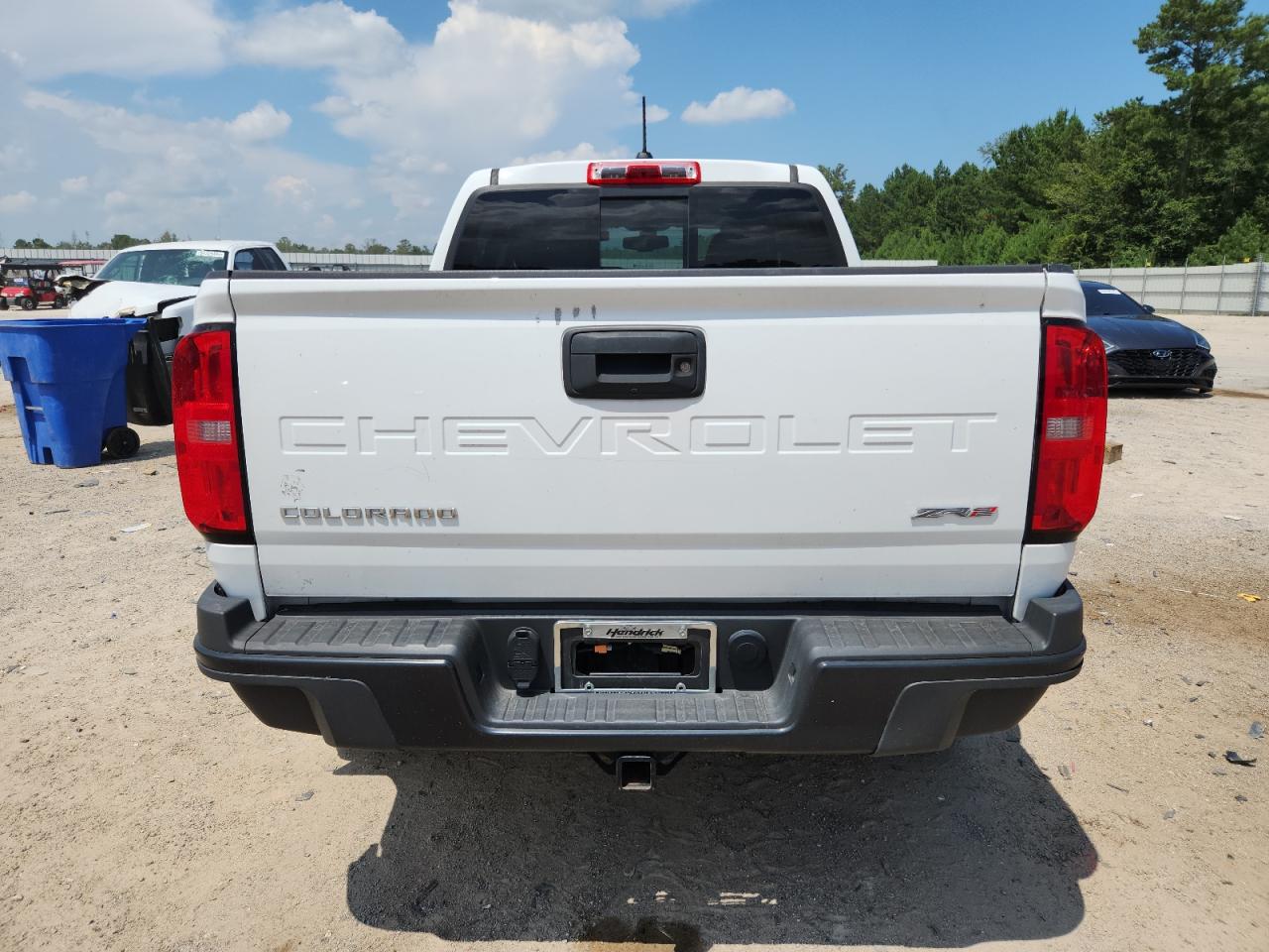 2022 Chevrolet Colorado Zr2 VIN: 1GCGTEENXN1276954 Lot: 63056855