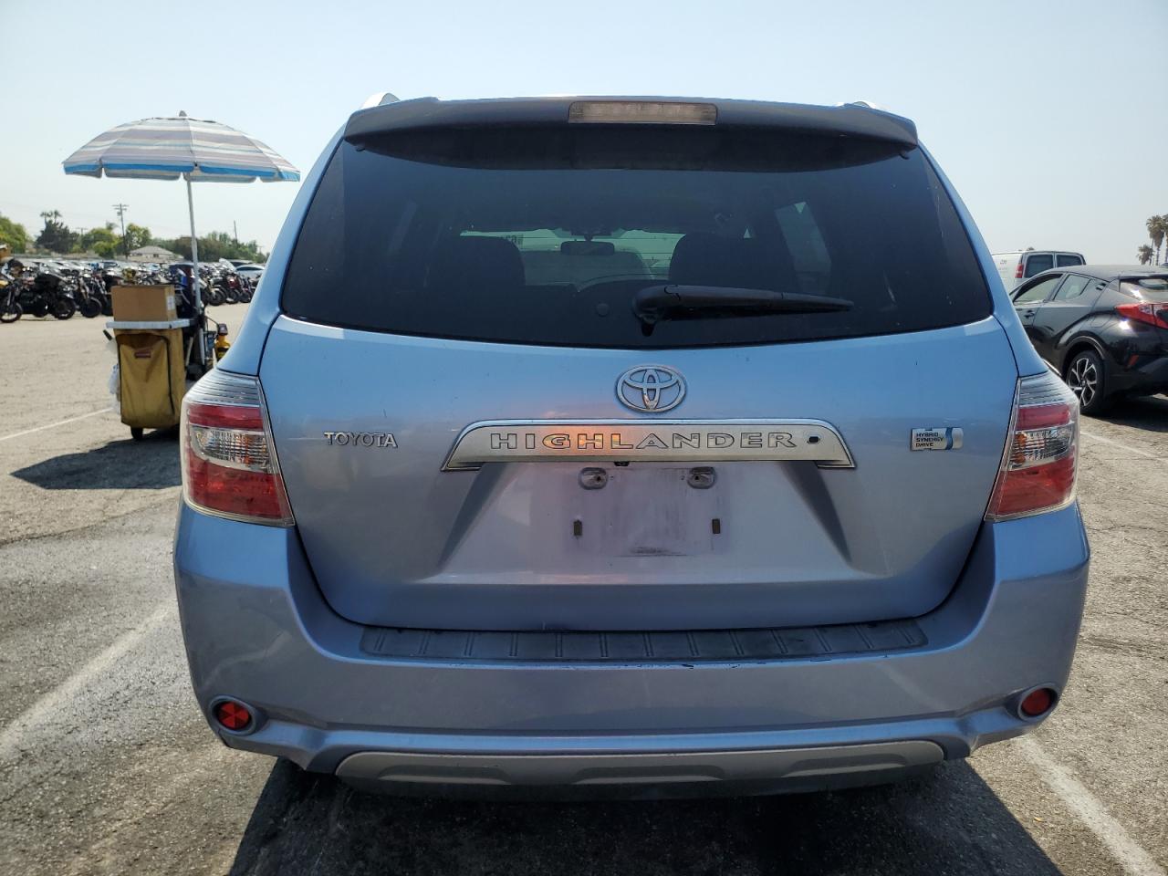 2009 Toyota Highlander Hybrid VIN: JTEEW41A492033387 Lot: 63191365