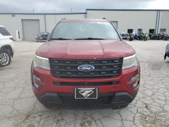 Parquets FORD EXPLORER 2017 Czerwony