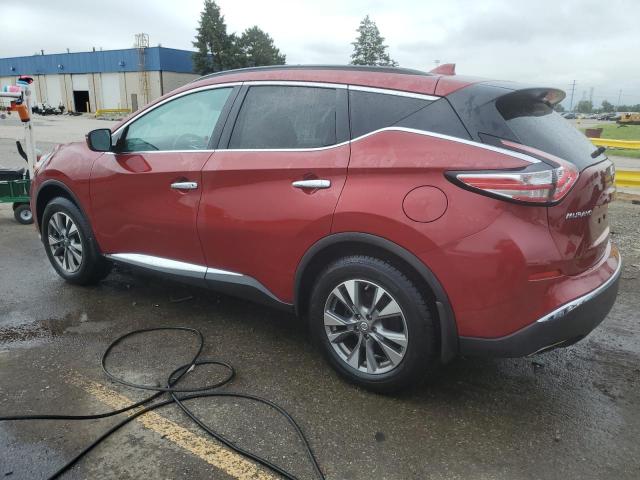  NISSAN MURANO 2017 Czerwony