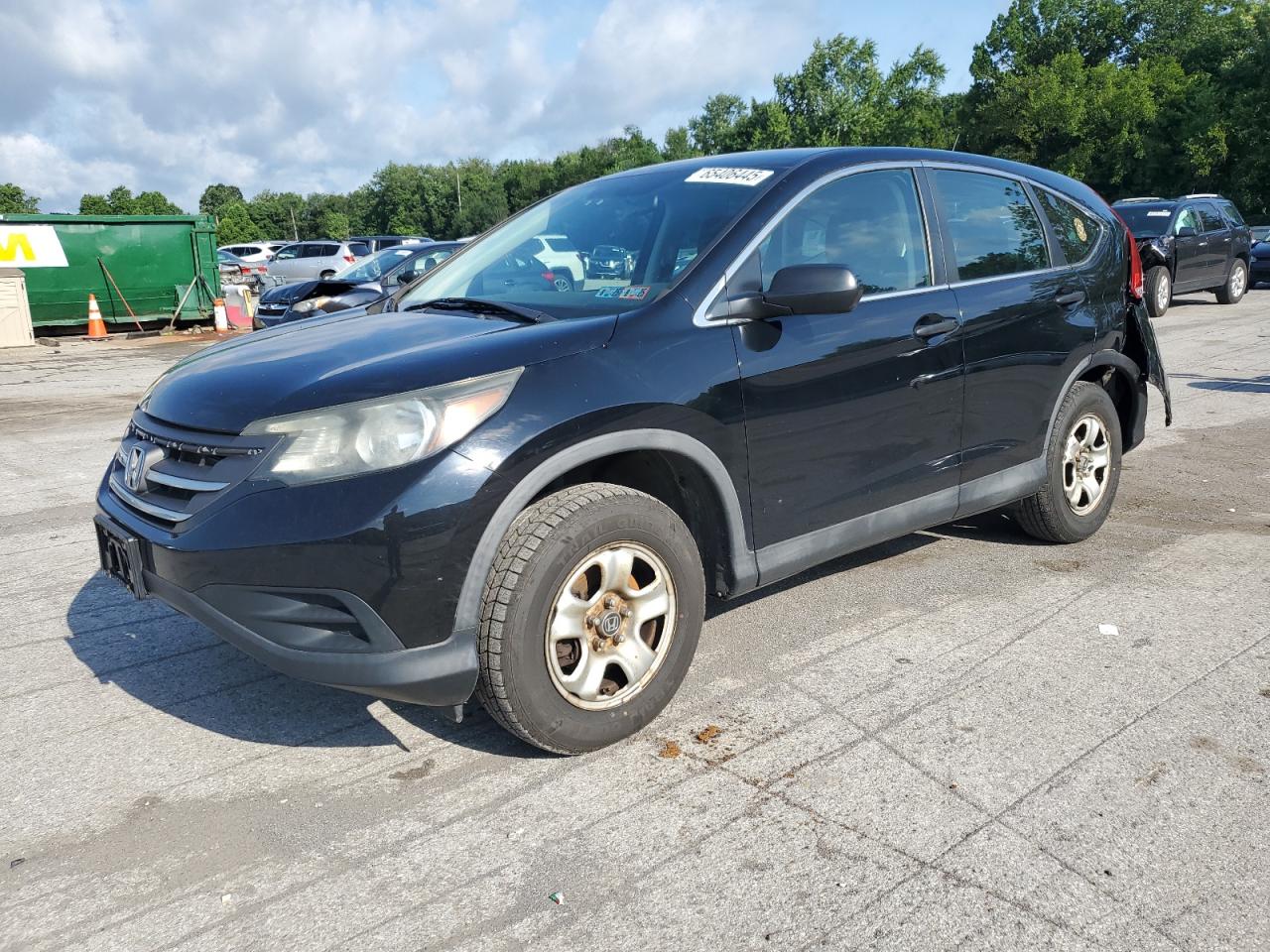 2013 Honda Cr-V Lx VIN: 2HKRM4H35DH666958 Lot: 65406445