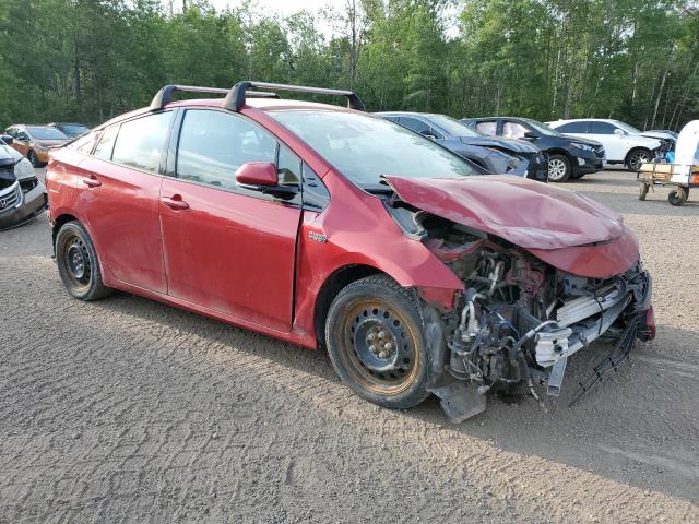  TOYOTA PRIUS 2020 Red