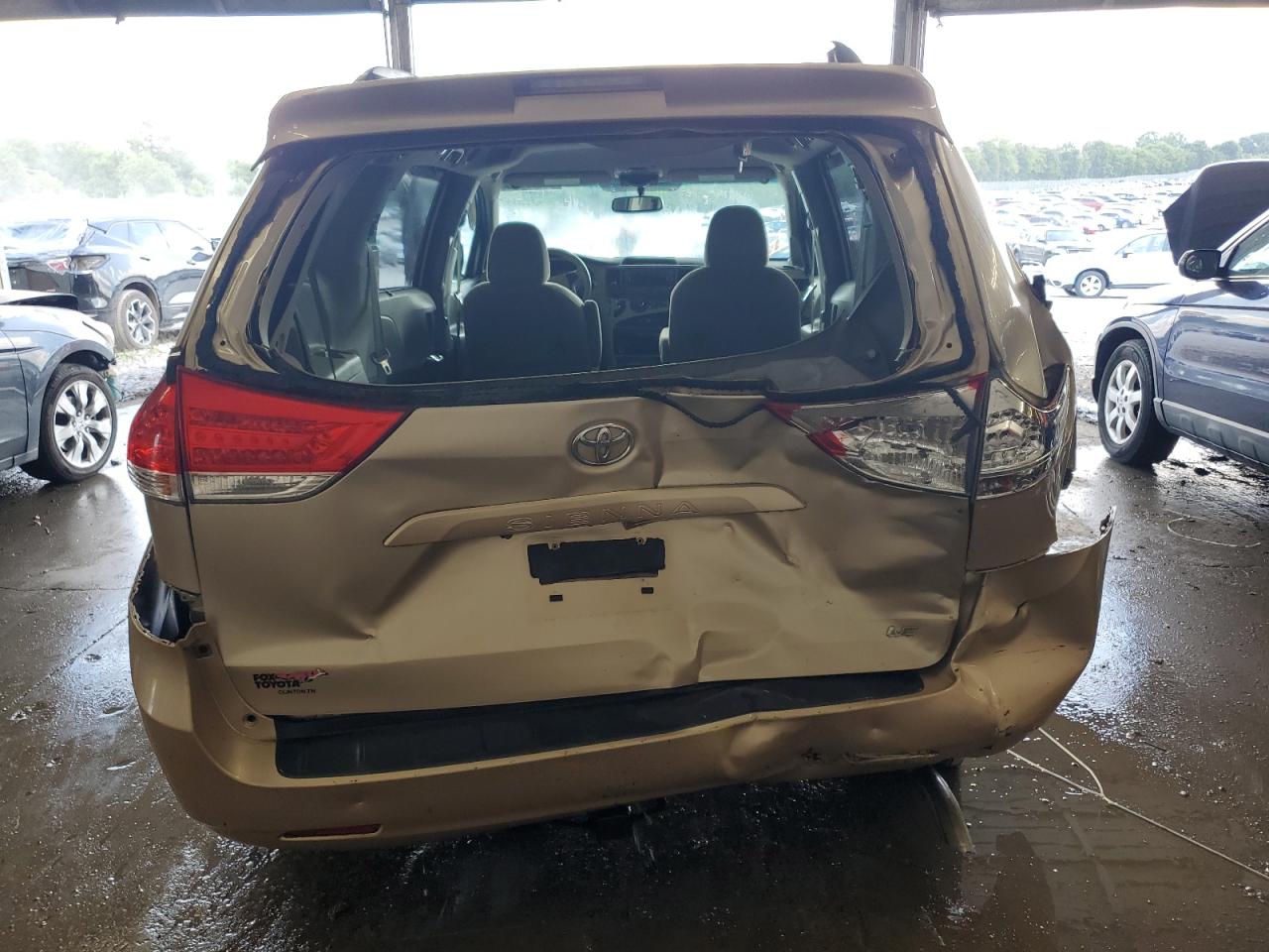 2013 Toyota Sienna Le VIN: 5TDKK3DC6DS317129 Lot: 64077295