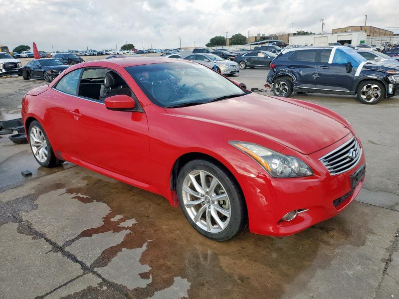  INFINITI G37 2013 Czerwony