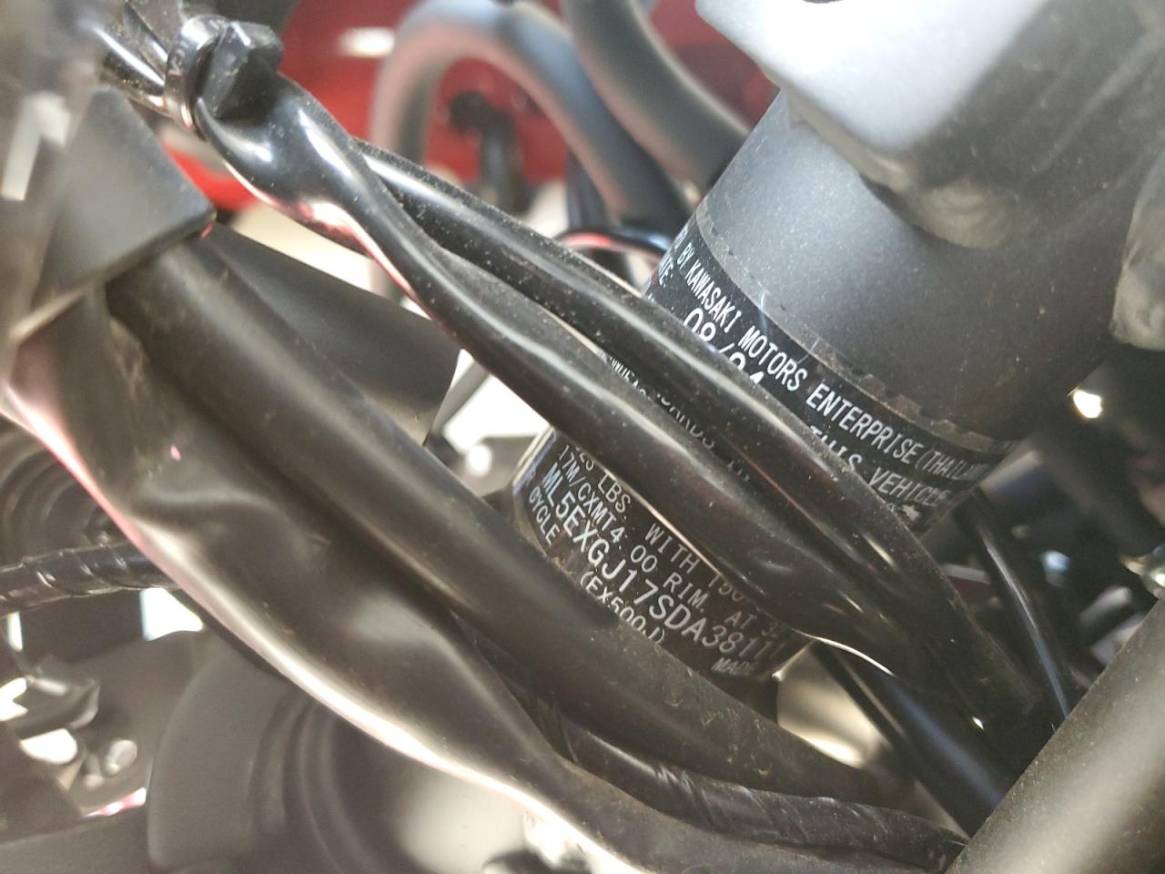 ml5exgj17sda38111 ML5EXGJ17SDA38111 2025 Kawasaki Ex500 A