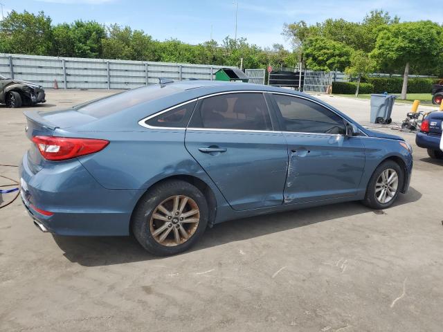 Sedans HYUNDAI SONATA 2015 Blue