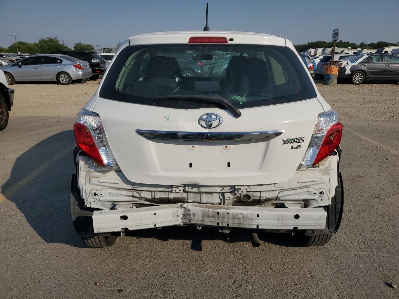 2014 Toyota Yaris VIN: JTDJTUD38ED583960 Lot: 65535655