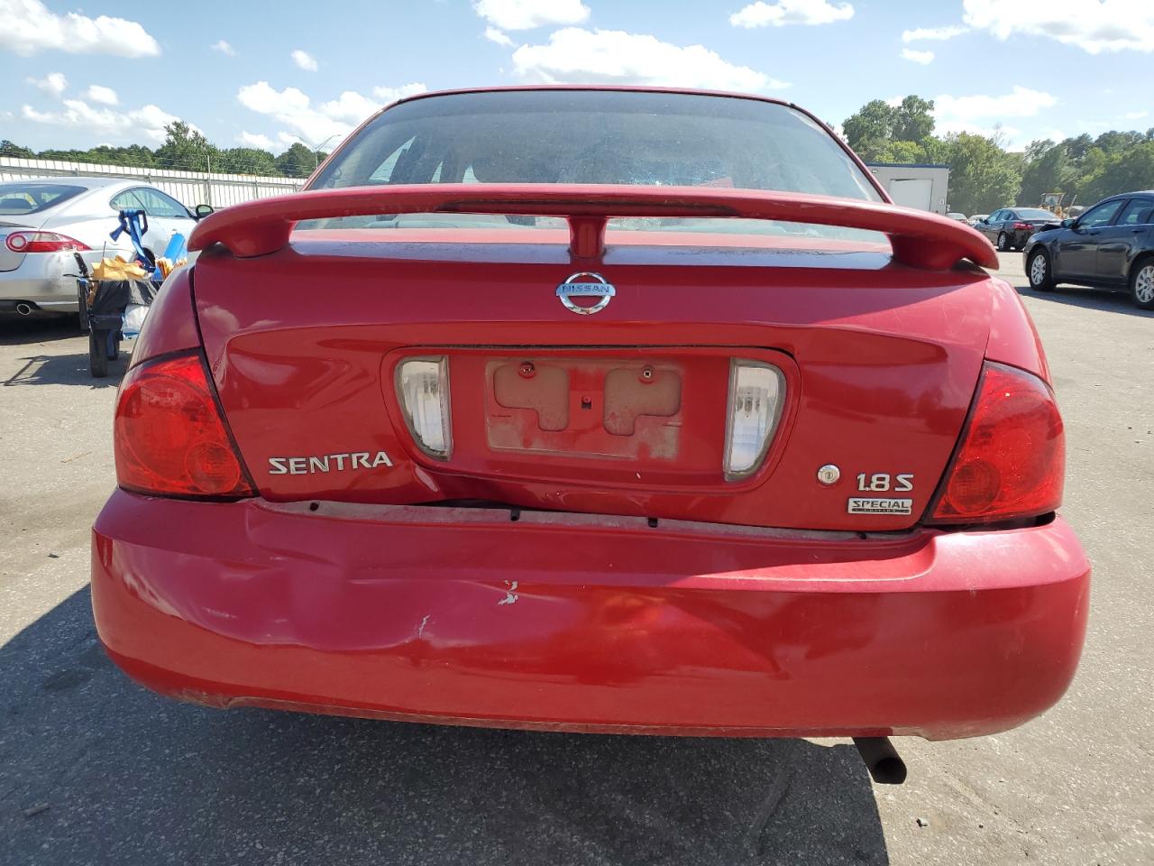 2005 Nissan Sentra 1.8 VIN: 3N1CB51D35L494597 Lot: 63289375