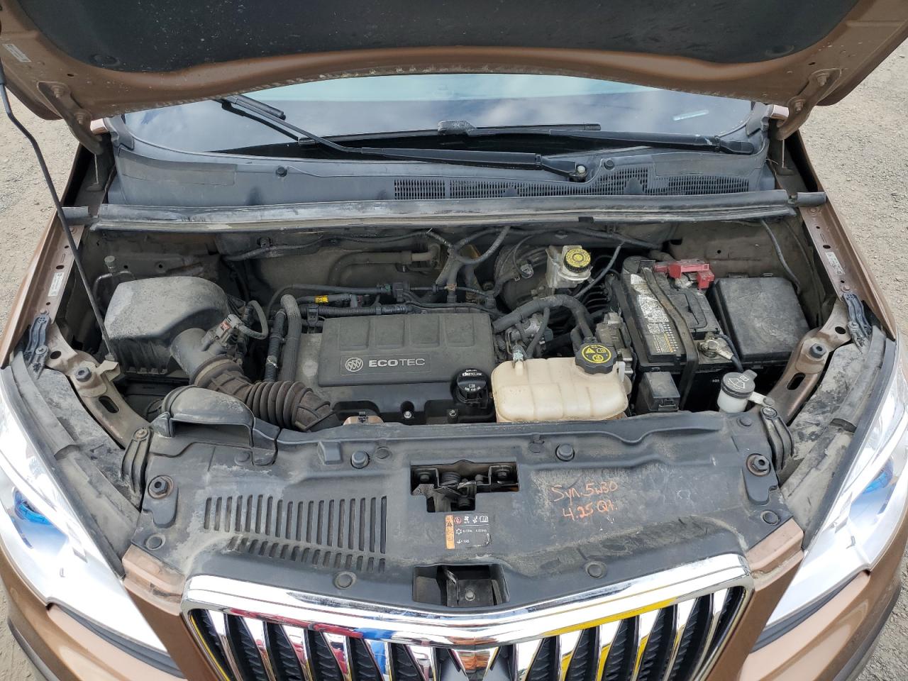 2016 Buick Encore VIN: KL4CJASB3GB692925 Lot: 65347105