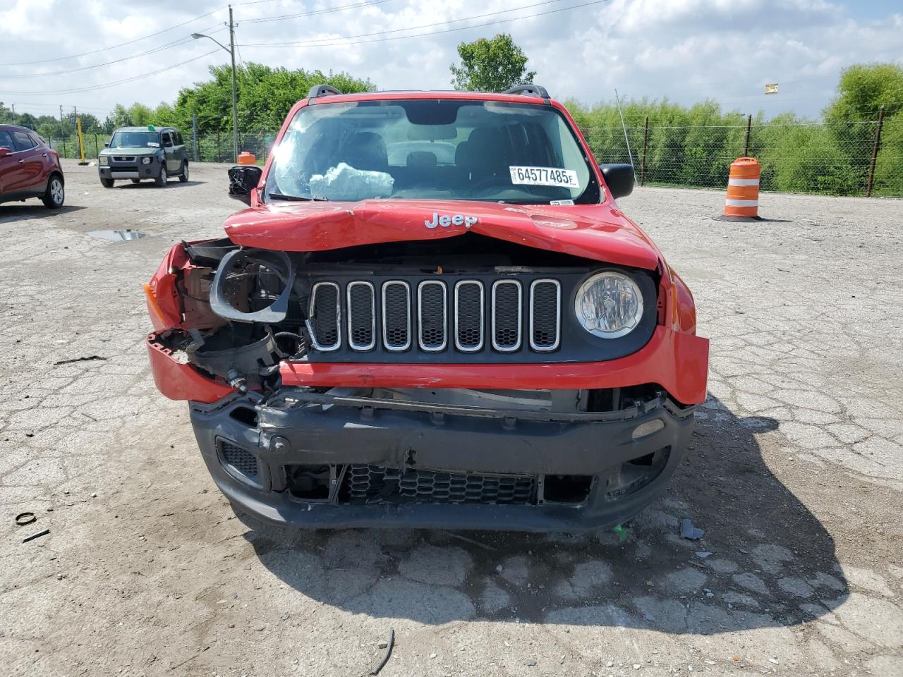 2015 Jeep Renegade Sport VIN: ZACCJAAHXFPC30782 Lot: 64577485