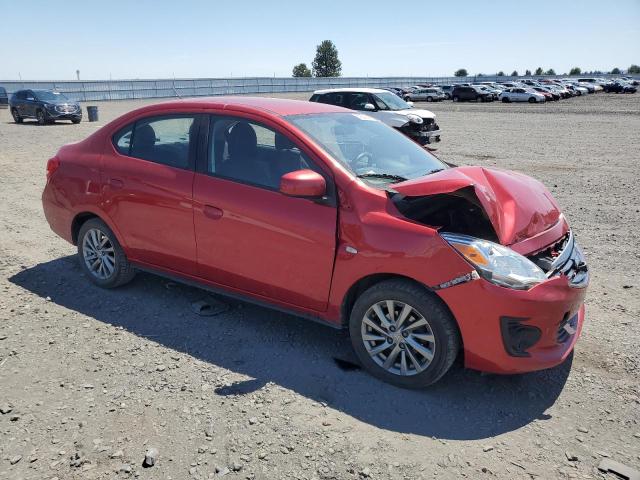  MITSUBISHI MIRAGE 2019 Czerwony