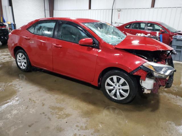  TOYOTA COROLLA 2015 Red