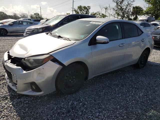  TOYOTA COROLLA 2016 Srebrny